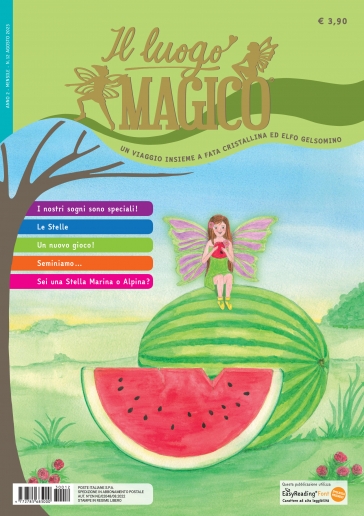 copertina rivista per bambini il luogo magico