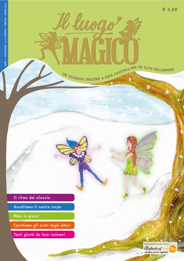 copertina rivista per bambini il luogo magico